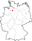 Karte Brockel, Kreis Rotenburg an der Wümme
